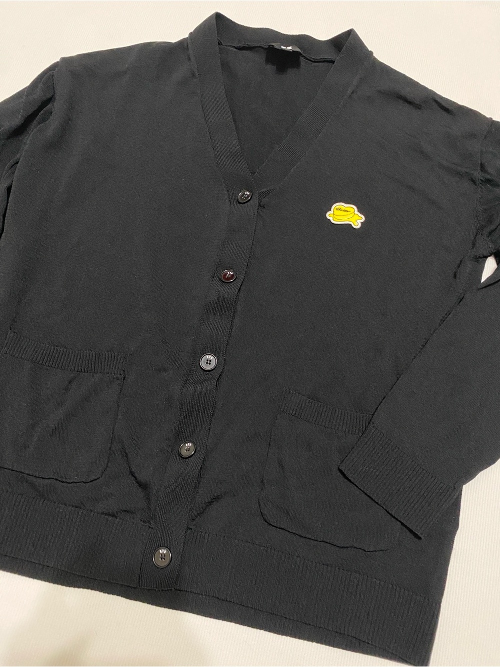 BTS K-Pop Butter Black Button Cardigan Sweater